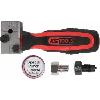 Juego de abocardado de tuberías de freno ks tools FLAREFIXeco 4,75 mm, 4 piezas