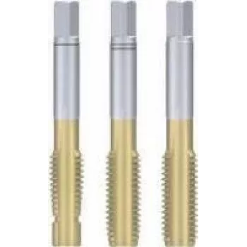 Macho de roscar M12 NGMM/3-P DIN-352 (6HX) HSSE TIN acero inoxidable