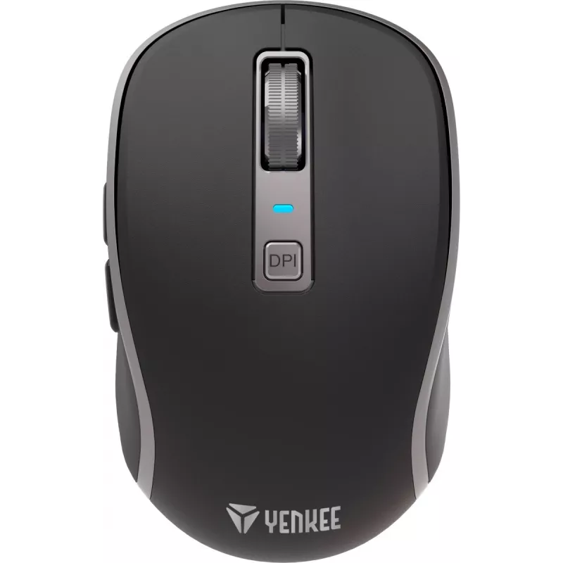 Ratón inalámbrico Dual WiFi+Bluetooth, batería recargable, 5 botones