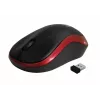 Ratón óptico inalámbrico Rebeltec METEOR rojo RBLMYS00049 USB