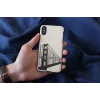 Funda para móvil man and wood para iPhone X/XS, diseño Handbrücken, negra