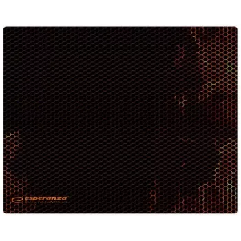 Alfombrilla gaming ESPERANZA EGP102R — poliéster, 300×240 mm, 3 mm de grosor, negra, superficie impresa