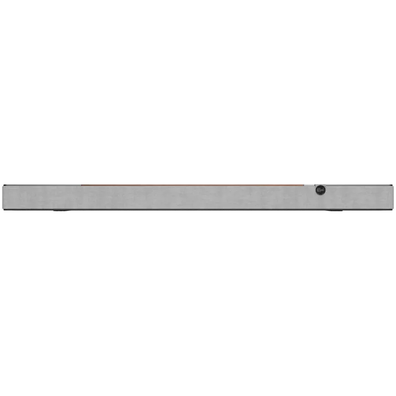 Barra de sonido KLIPSCH 1073541 — 3.1.2 canales, 100 W RMS, subwoofer integrado, gris/nogal