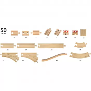 Brio World XXL Large Track surtido, ferrocarril