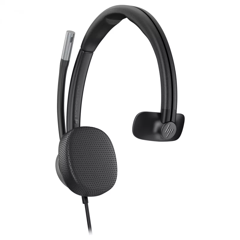 Headset monoaural con cable USB Poly Mission 615 — peso 117,5 g