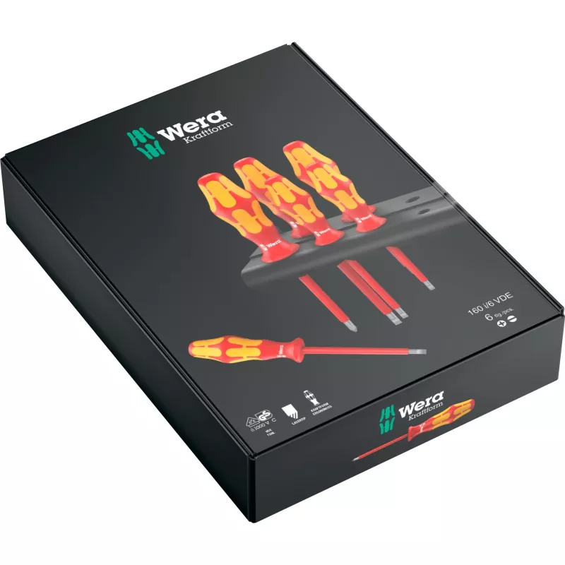 Set de destornilladores manuales Wera 05006145001