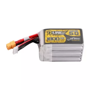Batería LiPo Tattu R-Line Version 5.0 1800mAh 22.2V 150C 6S con conector XT60