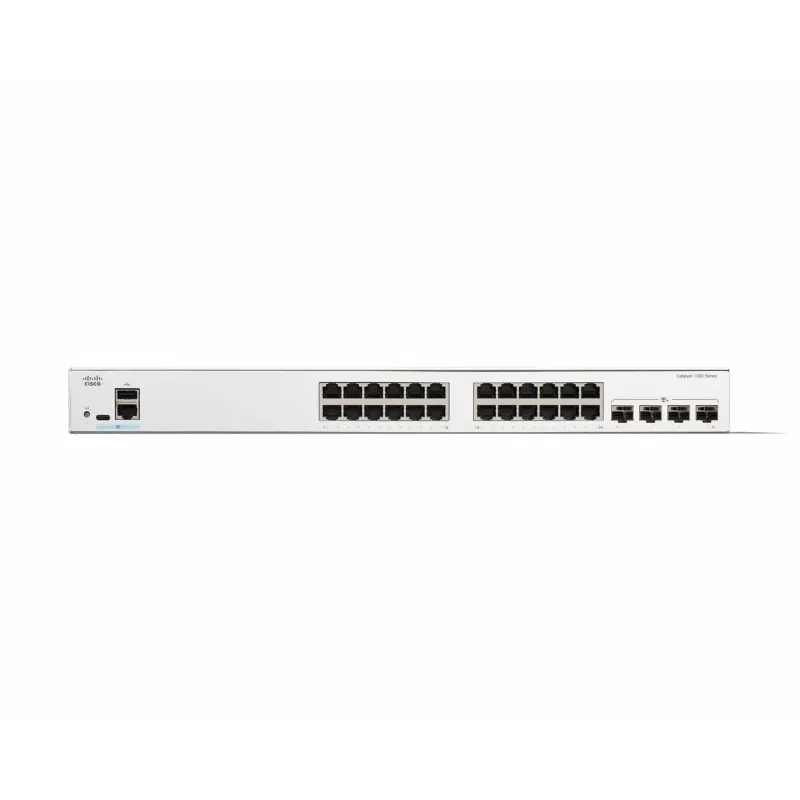 Switch gestionado Cisco Catalyst 1300-24T-4X 24 puertos GE 4x10GE SFP+