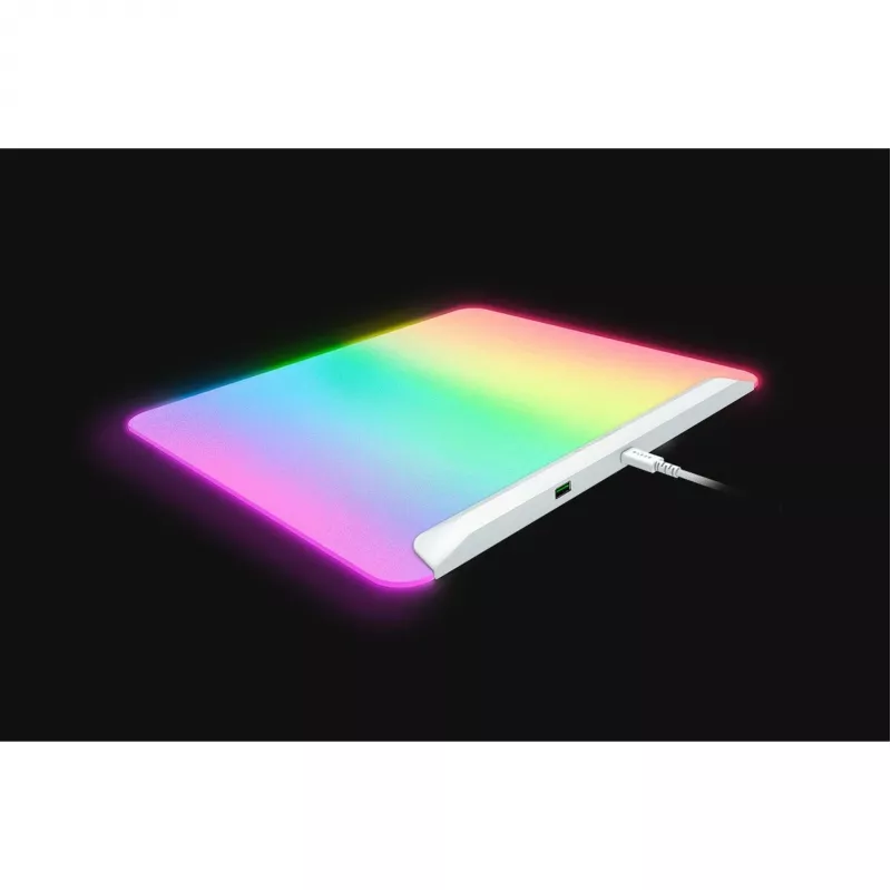 Razer Firefly V2 Pro - alfombrilla - RGB totalmente iluminada, gaming - blanco (RZ02-04920200-R3M1)