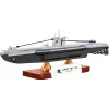 Modelo a escala de submarino Cobi Type VIIC 1:300, set 4857