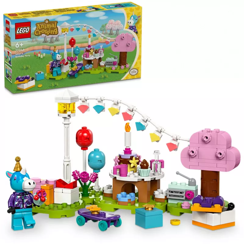 LEGO Animal Crossing 77046 Fiesta de cumpleaños de Julian