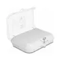 Caja de distribución de fibra óptica DeLOCK 8 puertos impermeable blanca
