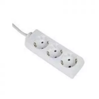 Protector contra sobretensiones Hama 00030569 blanco 3 salidas AC 230 V 3 m
