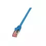 Cable de red LogiLink 3 m Cat.6 RJ-45 S/FTP azul