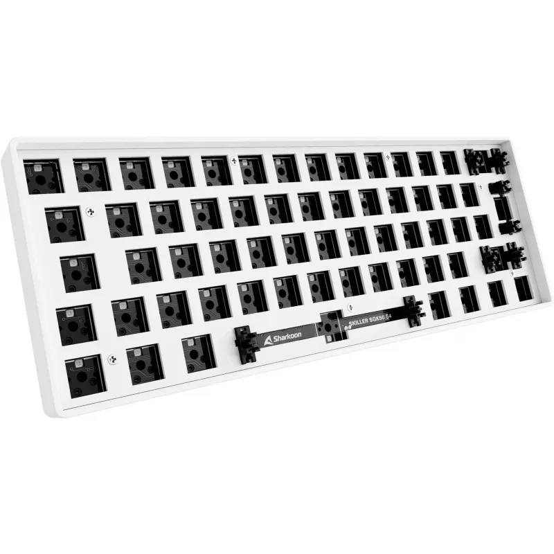 Sharkoon Skiller SGK50 S4 Barebone Teclado gaming USB Blanco