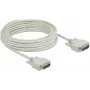 Cable serie DeLOCK 85979 beige 10 m Sub-D15