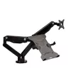 Fellowes Ergonomics Base para portátil para brazos de monitor – soportes VESA
