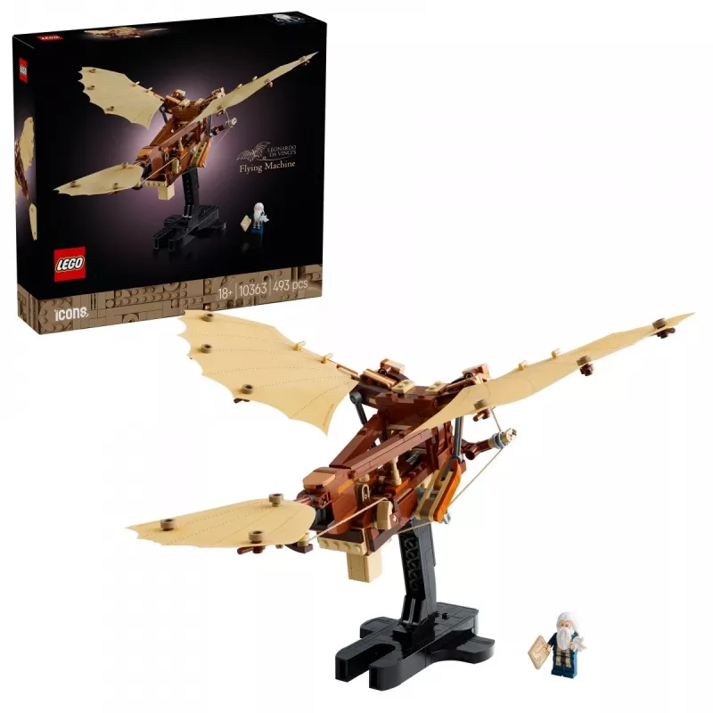 LEGO ICONS 10363 Máquina voladora de Leonardo da Vinci