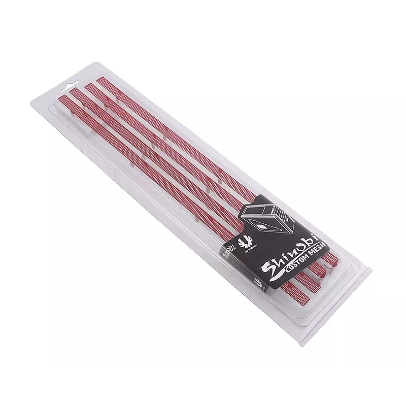 BitFenix Mesh-Stripes para torre Shinobi Midi Tower, rojo
