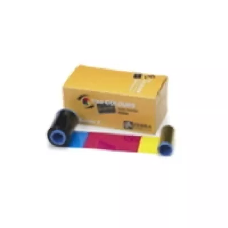 Cinta para impresora Zebra 800300-360EM 200 páginas negra, cian, magenta, amarilla