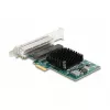 Tarjeta DeLOCK PCI Express x1 a 4 x RJ45 Gigabit LAN BCM