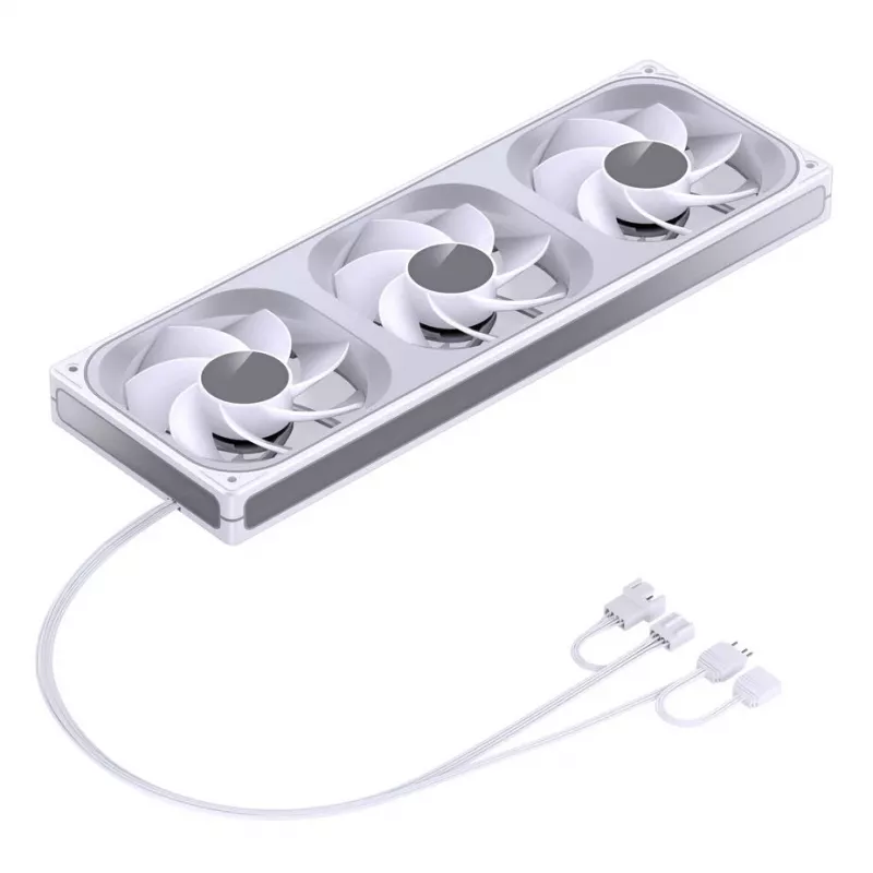Ventilador de refrigeración Jonsbo ZB-360 Reverse Blade PWM ARGB 360mm blanco