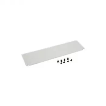 Placa ciega Triton 19 pulgadas 2U con pasadores de plástico