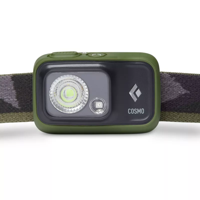 Linterna frontal Cosmo 350, Luz LED verde oliva