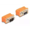 Adaptador DeLOCK D-Sub 9 CAN-Bus con resistencia de 120 ohmios naranja