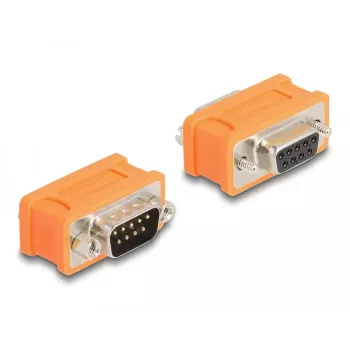 Adaptador DeLOCK D-Sub 9 CAN-Bus con resistencia de 120 ohmios naranja