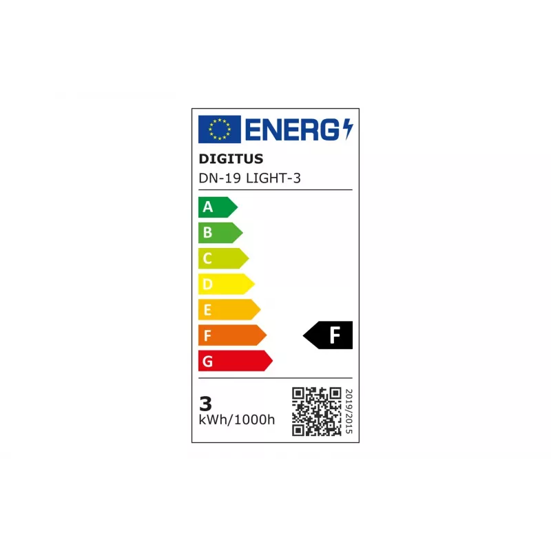 Lámpara LED Digitus DN-19 LIGHT-3 3W 270lm 6000K