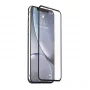 Protector de pantalla de cristal templado Devia Van Entire View para iPhone XR — antirreflejo, negro