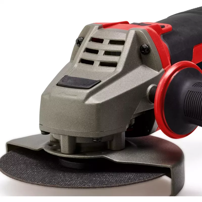 Amoladora angular TE-AG 125/1010 (rojo/negro, 1.010 vatios)