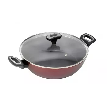 Olla sopera JATA TF924 2,4 L rojo aluminio