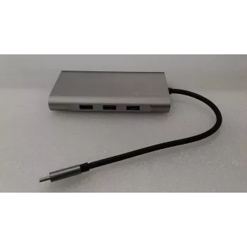 Base de acoplamiento RAIDSONIC IB-DK4040-CPD USB Type-C con dos interfaces de vídeo