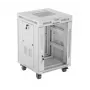 Armario rack Lanberg FF01-6615-12SL 15U rack independiente Gris