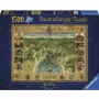 Puzle Ravensburger Hogwarts mapa 1500 piezas – Ravensburger 1500 piezas