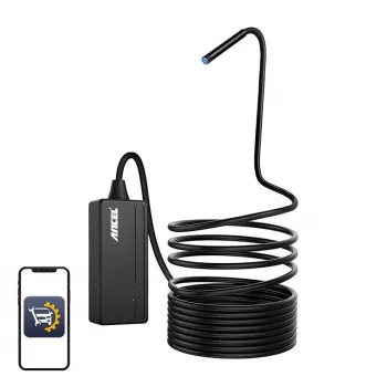 Cámara de inspección Ancel W655 WiFi – boroscopio inalámbrico para inspección visual (modelo W655)
