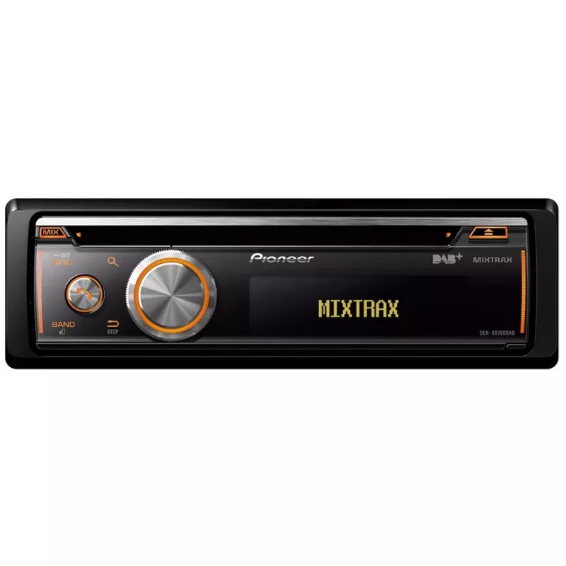Receptor multimedia para coche Pioneer DEH-X8700DAB Negro
