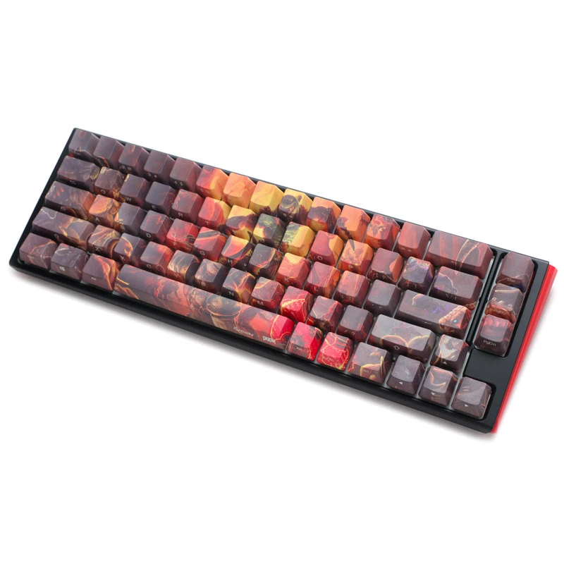 Teclado Ducky One 3 SF Doom Limited Edition, Gaming, USB, QWERTY, Multicolor