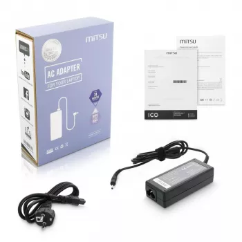 Cargador de portátil MITSU 19V 3,16A (conector 3,0×1,1 mm) para Samsung