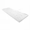 Contour Design Active Key Contour QuickClean Teclado médico Tapa extraíble Full-Size Cableado Blanco DE C8112
