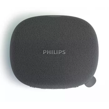Altavoz Bluetooth Philips TAS2307BK/00 con luces integradas, reproducción de audio inalámbrica