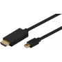 Microconnect MDPHDMI2B Adaptador de cable de vídeo 2 m DisplayPort HDMI Type-A (estándar) Negro