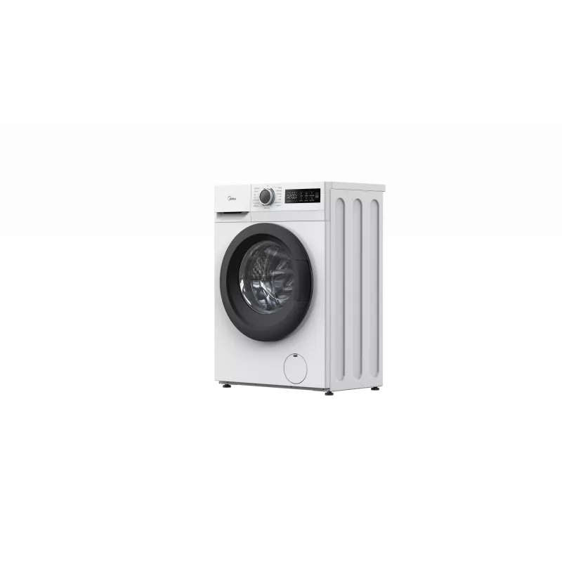 Lavadora de carga frontal Midea MF110W70B/W-HR — 7 kg, 1200 rpm, A, 60×40 cm, pantalla LED, vapor, blanca