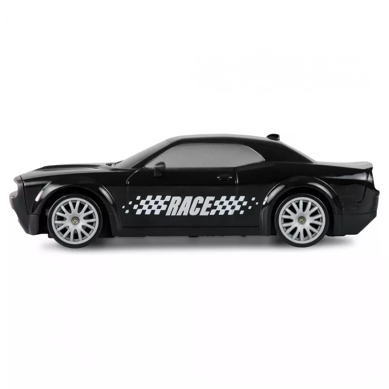 Coche de drift Amewi 21110 4WD 1:20 RTR negro – coche de drift radiocontrol, tracción a las 4 ruedas, escala 1:20