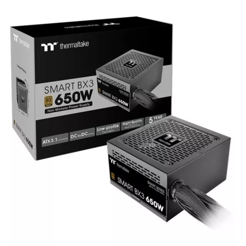 Thermaltake Smart BX3 650W | 80Plus Bronze | No modular