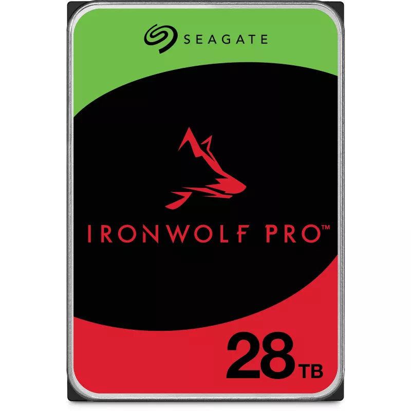 Seagate IronWolf Pro ST28000NT000 Disco duro interno 28 TB 7200 RPM 512 MB 3,5 inch Serial ATA III