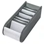 Set de fichas de estudio WEDO Lernkartei A8 – 500 tarjetas (100 gris) para estudio y repaso