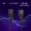Cable de alimentación Qoltec 53898